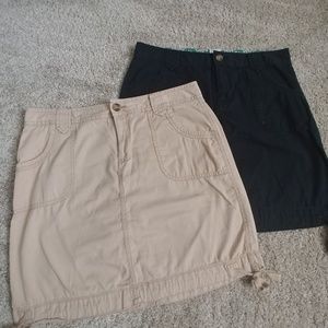 Two casual skirts